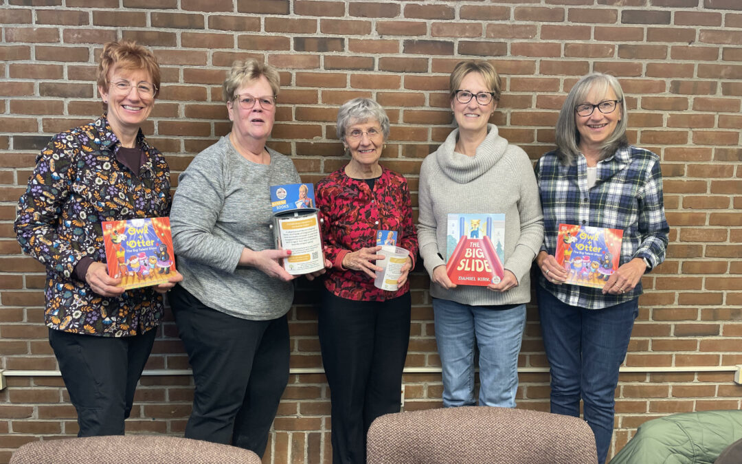 Buckets for Books coming to a school, library or local business near you